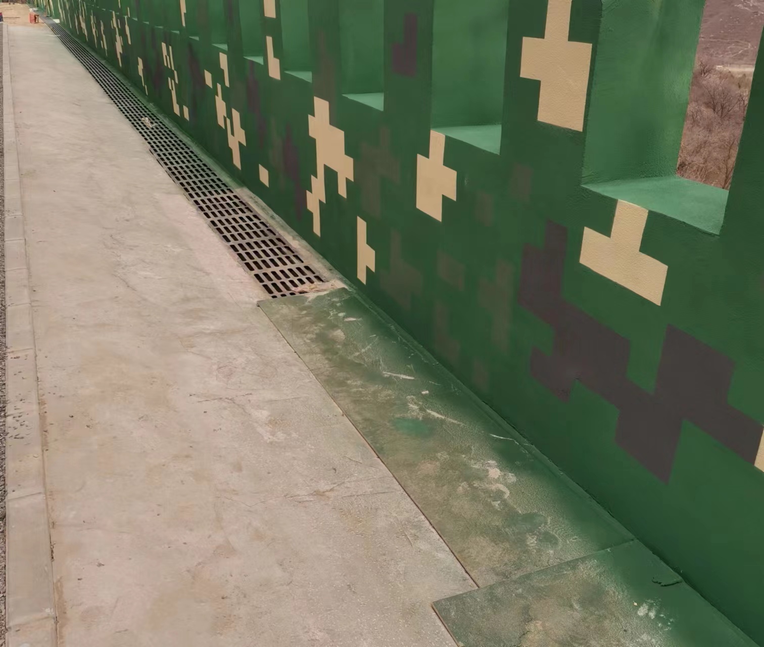 克拉玛依围墙迷彩喷涂,数迷彩漆